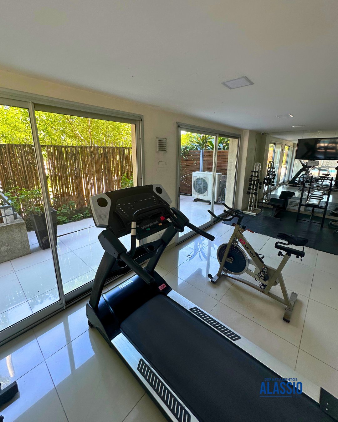 Gimnasio del edificio